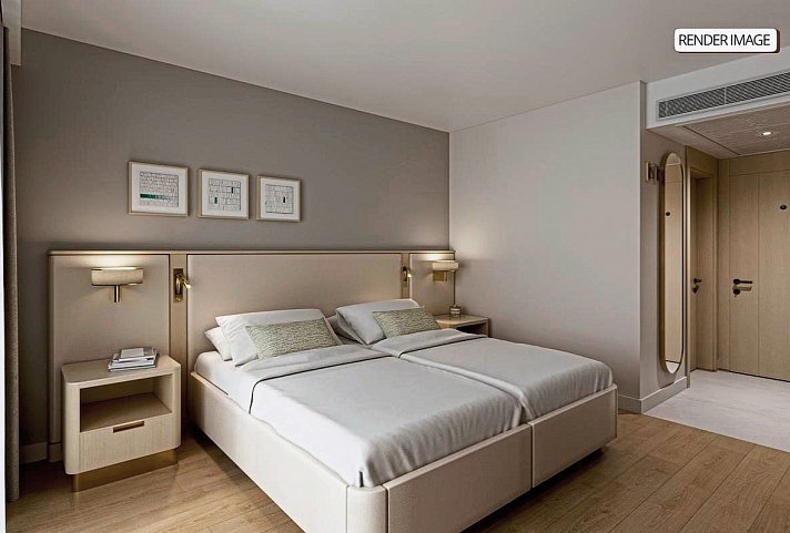 Side Star Beach - Modellbild Wohnbeispiel Doppelzimmer