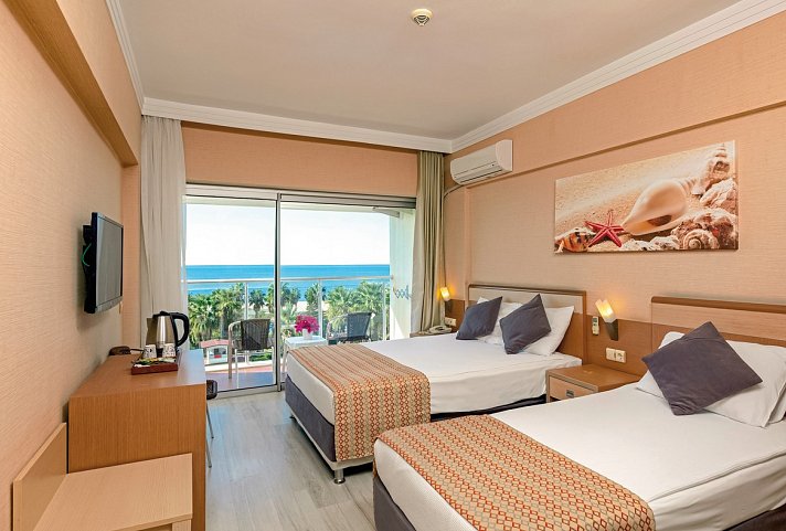 Seher Kumköy Star Resort & Spa - Wohnbeispiel Doppelzimmer Meerblick (Zimmercodierungen DBM & DCM)