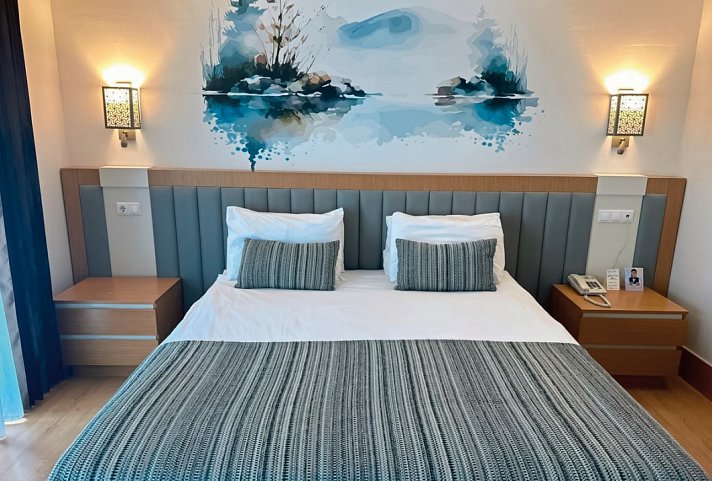 Limak Limra Hotel & Resort - Wohnbeispiel Doppelzimmer Meerseite und Poolseite (Zimmercodierungen DBM, DCM, DBV & DC2)