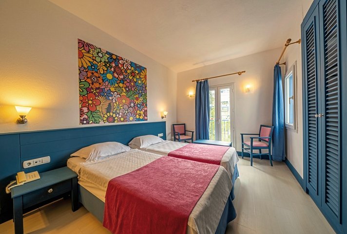Bodrum Holiday Resort - Wohnbeispiel Clubzimmer (Zimmercodierungen UL1 & DC2)