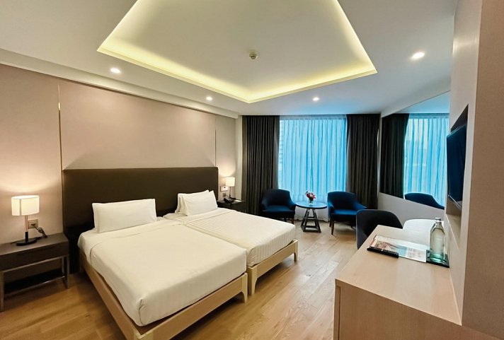 Rembrandt Hotel Bangkok - Wohnbeispiel Deluxe (Zimmercodierung UD1)