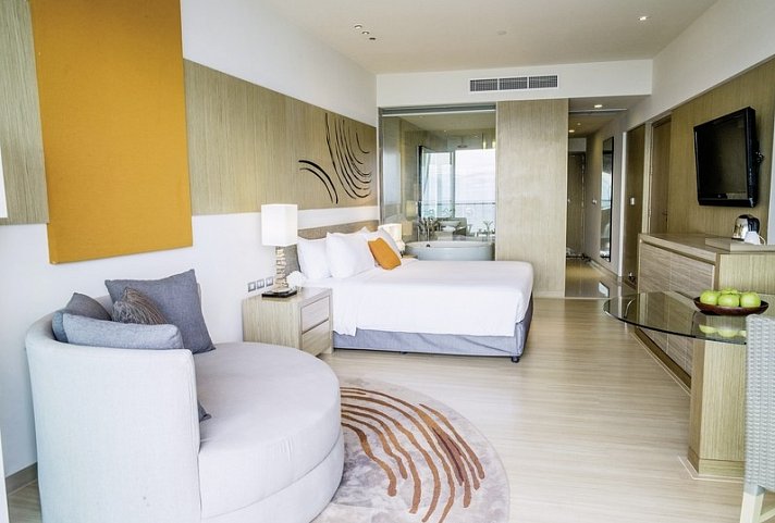 Mövenpick Siam Na Jomtien Pattaya - Wohnbeispiel Deluxe Sea View (Zimmercodierung UDM)