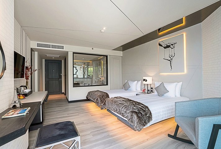 Mera Mare Pattaya - Wohnbeispiel Deluxe Garden View (Zimmercodierung UDG)