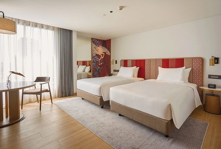 Montien Hotel Surawong Bangkok - Wohnbeispiel Deluxe (Zimmercodierung UD1)