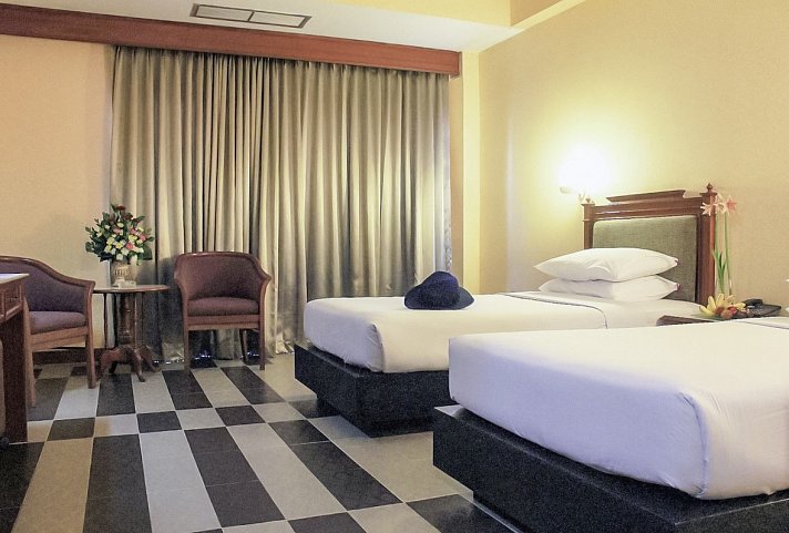 Pattaya Garden Resort - Wohnbeispiel Standard Building (Zimmercodierung UB1)