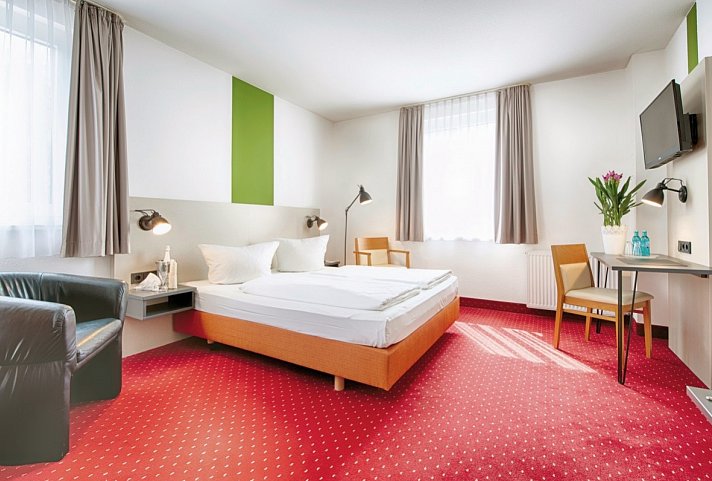 ACHAT Hotel Chemnitz - Wohnbeispiel Doppelzimmer (Zimmercodierung DB1)
