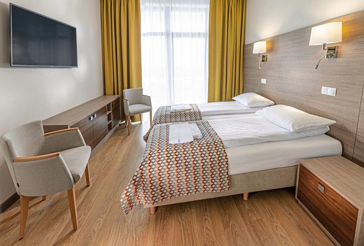 Olymp IV - Wohnbeispiel Doppelzimmer (Zimmercodierungen DB2, DB4 & DB5)