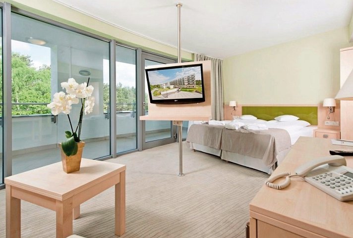 Interferie Medical Spa - Wohnbeispiel Juniorsuite Familie (Zimmercodierung JI1)