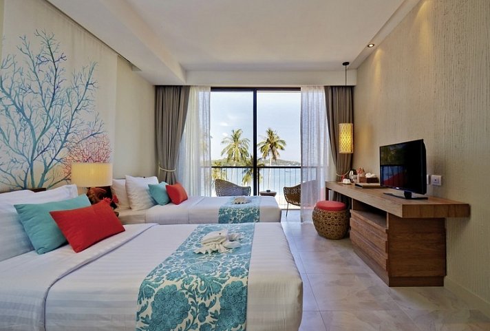 Bandara Phuket Beach Resort - Wohnbeispiel Deluxe (Zimmercodierung UD1)