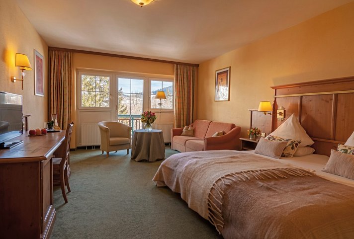 Hotel Sonnschein - Wohnbeispiel Doppelzimmer Standard (Zimmercodierung DG1)