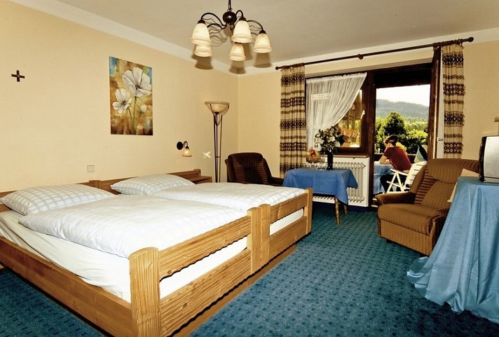 Landhotel Rappenhof - Wohnbeispiel Doppelzimmer (Zimmercodierung DB1)