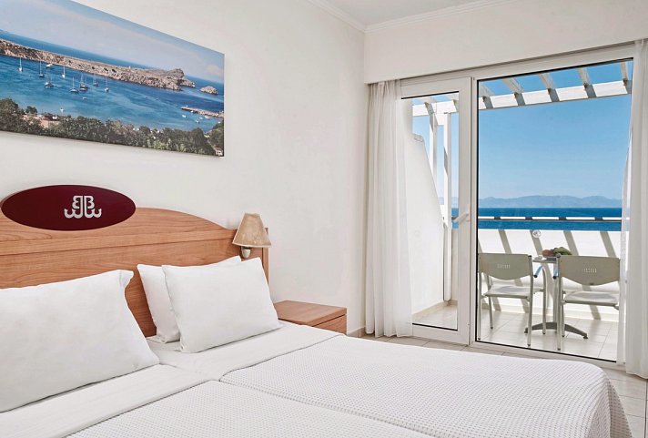 Blue Bay Beach Resort - Wohnbeispiel Doppelzimmer Meerblick (Zimmercodierung DBM)