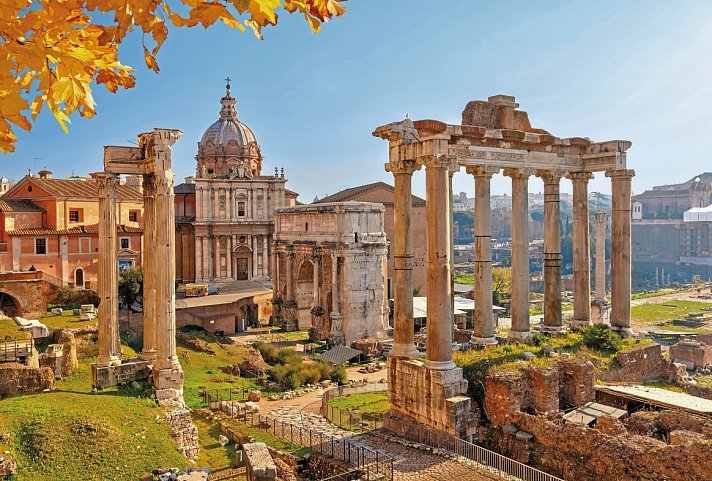 Autotour Classic Italien: Rom und Amalfiküste - Forum Romanum