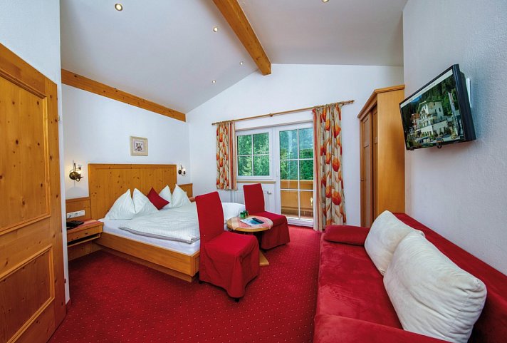 Schmittenhof - Wohnbeispiel Doppelzimmer Deluxe (Zimmercodierung DD1)