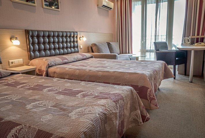 Sandy Beach - Wohnbeispiel Doppelzimmer (Zimmercodierungen DE1, DBN & D1N)