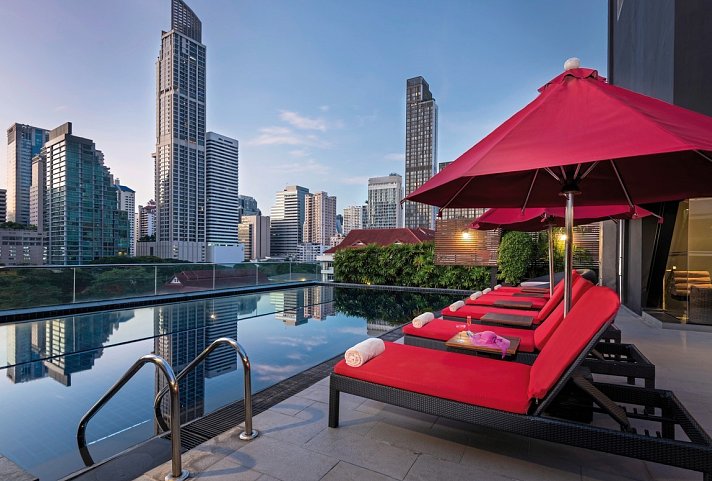 Maitria Mode Sukhumvit 15 Bangkok - A Chatrium Collection - Wohnbeispiel Grand Deluxe (Zimmercodierung UD4)