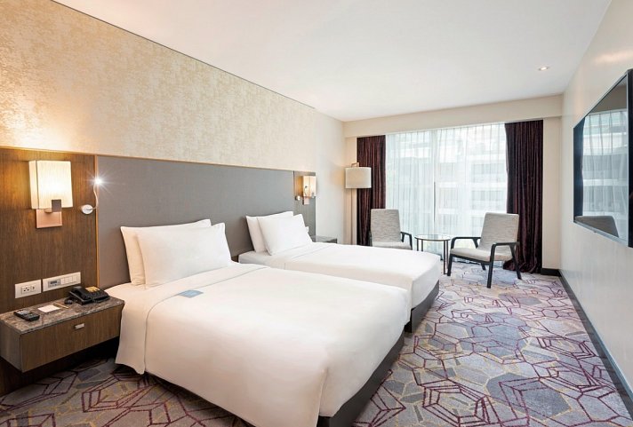 Radisson Suites Bangkok Sukhumvit - Wohnbeispiel Deluxe (Zimmercodierung UD1)