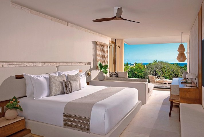 Impression Isla Mujeres by Secrets - Wohnbeispiel Juniorsuite Partial Oceanview (Zimmercodierung J1M)