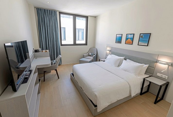 Elements Hotel & Shops Curaçao - Wohnbeispiel Premier King (Zimmercodierung UM1)