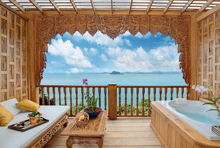 Santhiya Koh Yao Yai Resort & Spa - Wohnbeispiel Supreme Deluxe Sea View (Zimmercodierung UD1)