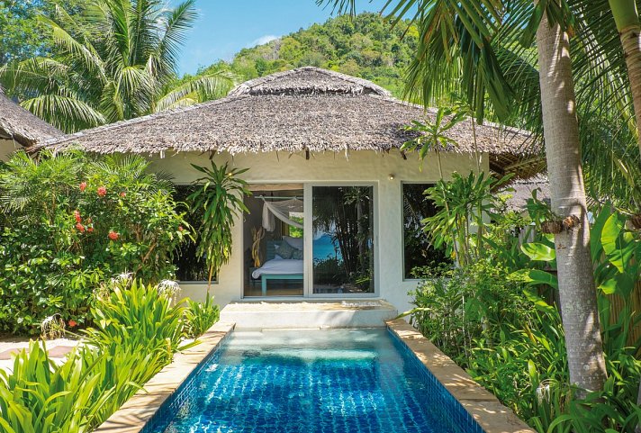 Paradise Koh Yao - Wohnbeispiel Pool Villa (Zimmercodierungen VB5 & VBM)