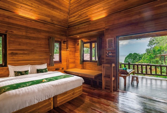 Koh Jum Ocean Beach Resort - Wohnbeispiel Deluxe Cottage (Zimmercodierung BD1)