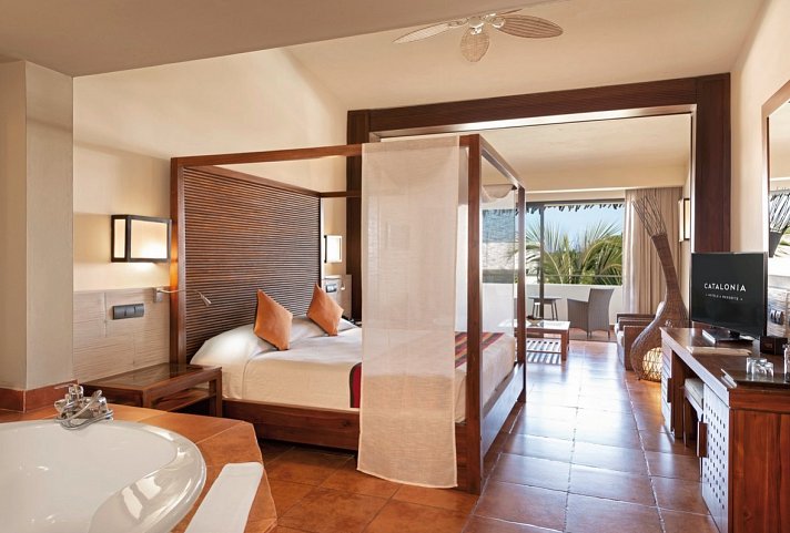 Catalonia Royal Bávaro - Wohnbeispiel Privilege Deluxe Juniorsuite (Zimmercodierung JR1)