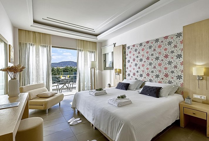 Castello Boutique Resort & Spa - Wohnbeispiel Doppelzimmer Superior Gartenblick (Zimmercodierung DSG)