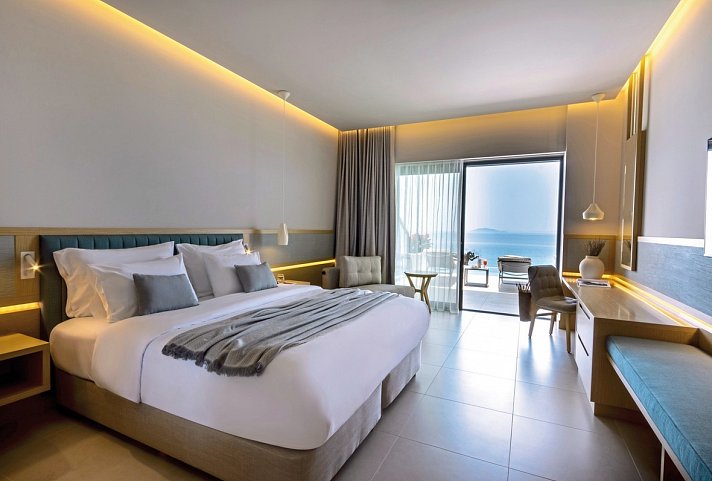 Ammoa Luxury Hotel & Spa Resort - Wohnbeispiel DZ Deluxe Meeresfront Privat Pool (Zimmercodierung DD4)